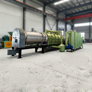 Machine de fabrication de charbon de bambou en acier inoxydable à haute productivité, capacité de 1 à 5 tonnes/heure, certifiée CE, production automatique continue - Product Image 1