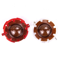Transformateur d'unité de pilote de klaxon Audio haute puissance 51.6mm support rouge diaphragme phénolique bobine vocale pièces de haut-parleur accessoires PA