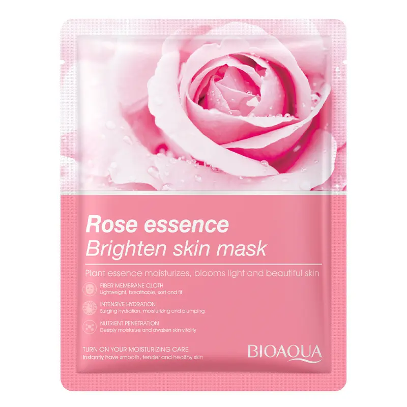Drop shipping plant fruit facial mask 25g moisturizing nourishing anti-wrinkle facial mask sheet pack hot sale