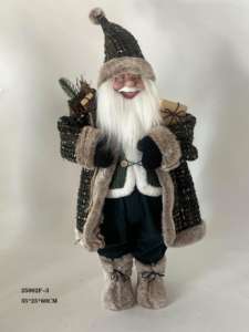 24"Standing Santa Claus-Green - Product Image 2