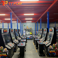 Machine d'arcade verticale en métal avec mode VS, plus de 4000 jeux, tournois de jeu compétitifs, 2 joueurs
