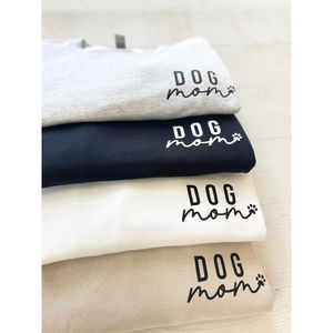 Up2ournecktessuto, <span class=keywords><strong>felpa</strong></span> personalizzata per mamma <span class=keywords><strong>cane</strong></span>-<span class=keywords><strong>felpa</strong></span> da donna con zampa regalo per cani Grey - Product Image 4