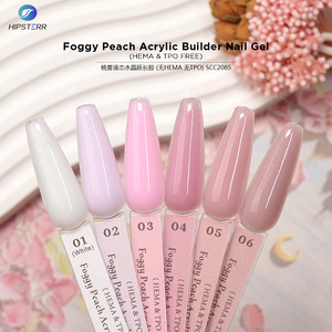 เจลอะคริลิคสำหรับต่อเล็บ Hema Free TPO Free สีพีชหมอก  แบบกระปุก ปลอดสารพิษ - Product Image 2
