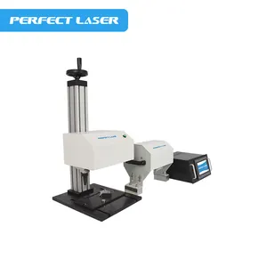 Perfecte Laser Controle Metalen Lcd Automatische Multi-Functionele Desktop En Draagbare Handheld Pneumatische Pin Peen Markering Machine