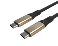 40Gbps 100W USB4 Cable de carga rápida Usb C a Usb C Cable Soporte Dual 4K @ 60Hz Compatible con Thunderbolt 3 Cable