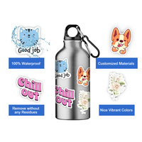 Autocollants personnalisés en vinyle PVC avec logo, lettres découpées pour la promotion