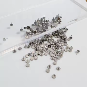 Joyería Corporal de Titanio ASTM F136 G23, <span class=keywords><strong>Piercing</strong></span> de <span class=keywords><strong>Labio</strong></span> y Nariz sin Rosca con <span class=keywords><strong>Doble</strong></span> Cabeza, <span class=keywords><strong>Piercing</strong></span> de Cartílago de Oreja, Joyería Labret - Product Image 5