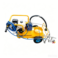 Machine de marquage routier manuelle LONGSHUN pour la peinture des lignes de stationnement