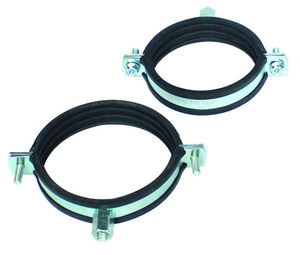 OEM & ODM Customize for Fastening Bandwidth 20mm Heavy Duty Pipe <b>Clamps</b> With Epdm Rubber and With Reinforced Band Zinc-plated Wi - Product Image 6