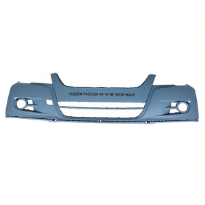 Pare-chocs avant Tiguan 2009-2011 avec trous pour capteurs d'aide au stationnement, pièce de rechange à visser, neuve - Product Image 1