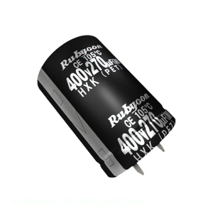Distribuidor Autorizado 450HXK470MEPASN30X45 Condensador de Aluminio de 470 uF, 20%, 450V, Tipo SNAP TH - Product Image 1