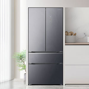 Réfrigérateur à <span class=keywords><strong>portes</strong></span> françaises <span class=keywords><strong>multi</strong></span>-<span class=keywords><strong>portes</strong></span> refroidi par air sans gel Réfrigérateur domestique ultra-mince - Product Image 2