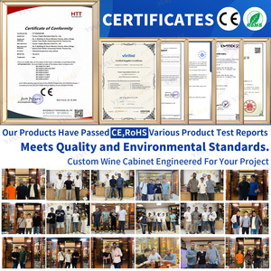 Armoire de séparation moderne de meubles de salon de <span class=keywords><strong>bar</strong></span> à vin en métal d'acier inoxydable pour l'armoire de cave à vin de whisky d'affichage de vin - Product Image 5
