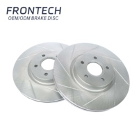 Disques de frein en céramique à haute teneur en carbone en fonte OEM Frontech pour FOCUS I Saloon GREAT WALL MITSUBISHI ASX - Garantie de 2 ans