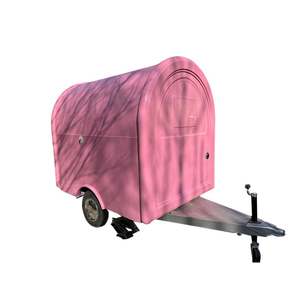 Camions de nourriture de Van rond de haute qualité/voitures de <span class=keywords><strong>remorque</strong></span> de vente de nourriture/remorques de nourriture de BBQ - Product Image 5