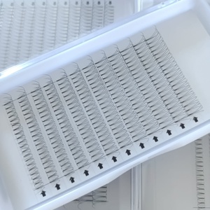 Nga PREMADE khối lượng người hâm mộ 3D <span class=keywords><strong>c</strong></span>á nhân lông mi mở rộng 007mm <span class=keywords><strong>C</strong></span> <span class=keywords><strong>Curl</strong></span> PREMADE Fan lông mi - Product Image 3