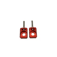 Blocs d'axe de chaîne KYZ en alliage d'aluminium avec finition anodisée pour Sur-Ron Light Bee X Talaria MX3 MX4 E-Ride Pro SS Electric Dirt