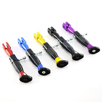 Support de béquille latérale réglable et durable pour moto, scooter et véhicule électrique