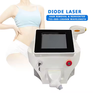 เครื่องกำจัดขนถาวรแบบไดโอดเย็นด้วยน้ำแข็งระดับมืออาชีพ 755 808 1064 นาโนเมตร - Product Image 1