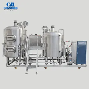 Fermentatore birra in acciaio inox attrezzature di birra fermentazione unitank fermentatore 100L 1HL 1bbl