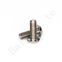 Sekrup Kepala Tombol Torx Titanium GR5 Premium M6 10 15 20 25 30 35mm Baut Motor Ringan Bersertifikasi ISO9001 Pabrik