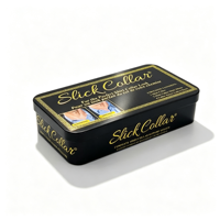 Boîte en étain rectangulaire à charnières de qualité alimentaire pour chocolat, accessoires électroniques, emballage cadeau et bijoux avec option de logo personnalisé