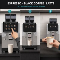 Machine à café commerciale robuste S900 2500W, brassage rapide, performance stable pour les hôtels et les espaces petit-déjeuner