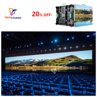 Écran LED P3.91 moulé sous pression Topvision pour location, panneau d'affichage SMD 3.91mm pour grands concerts