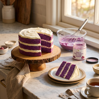Poudre d'Ube Naturelle Pure de Patate Douce Violette Riche en Anthocyanes Superaliment Sans Gluten Végétalien pour la Cuisson et les Smoothies