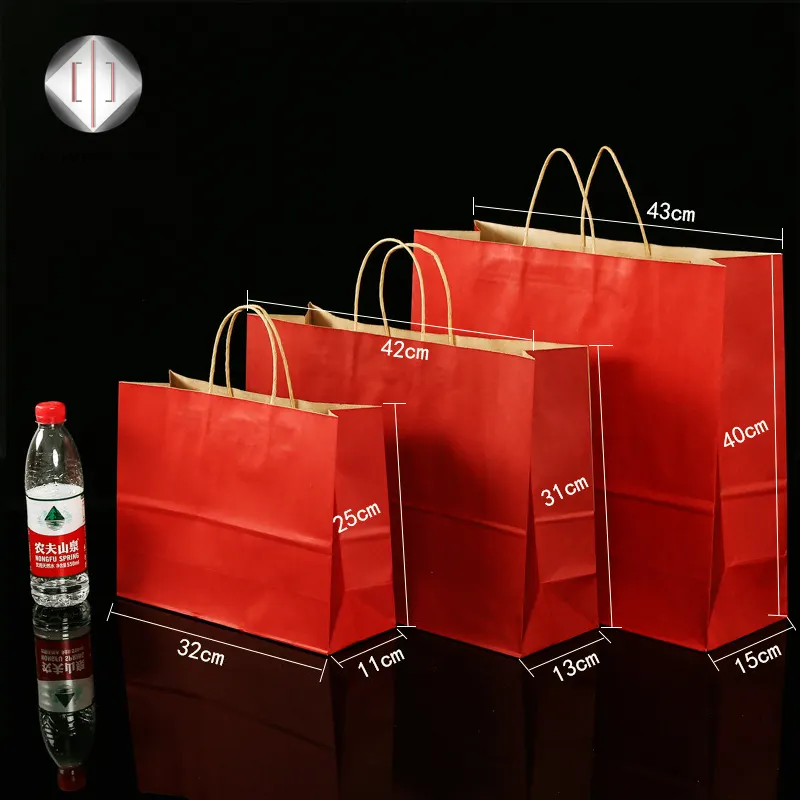 Bolsa de papel para presente, bolsa de papel para presente, sapatos, embalagem para cabelo, design especial, criativa, personalizada, cor pura, saco de papel, dong, coroa, win