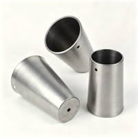 Boîtier en métal CNC filé, pièces en aluminium filé sur mesure pour le traitement de surface par usinage pour le service de réflecteurs d'éclairage