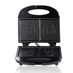RAF 750W <span class=keywords><strong>Sandwichera</strong></span> eléctrica Tostadora Grill Compacto Durable Placas antiadherentes Calefacción de doble cara para desayunos creativos - Product Image 2