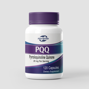 Cápsulas de PQQ de 20 mg por Porción, 120 Cápsulas Vegetales, Suplemento Dietético de Pirroloquinolina Quinona, OEM, ODM, Etiqueta Privada Personalizada - Product Image 1