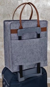Bolsa de Transporte de <span class=keywords><strong>Ropa</strong></span> de Fieltro Reciclable y Duradera con Logotipo Personalizado de Fábrica, Bolsa de Almacenamiento de Gran Capacidad <span class=keywords><strong>para</strong></span> Maletas, <span class=keywords><strong>para</strong></span> Uso a Largo Plazo - Product Image 6