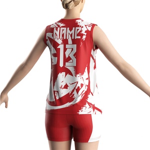 Camiseta de Voleibol para Entrenamiento, Impresión de Fábrica, Uniforme de Voleibol Verde para Mujer, Uniforme de Voleibol para Niñas - Product Image 6