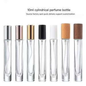 Envase <span class=keywords><strong>de</strong></span> Perfume <span class=keywords><strong>de</strong></span> Lujo <span class=keywords><strong>de</strong></span> 10 ml, Botellas <span class=keywords><strong>de</strong></span> Perfume Vacías <span class=keywords><strong>de</strong></span> Vidrio con Tapa <span class=keywords><strong>de</strong></span> Plástico Dorada o Plateada, Recargables, Tamaño <span class=keywords><strong>de</strong></span> Viaje para Mujeres y Hombres, Regalo - Product Image 2