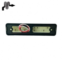 Feux arrière de remorque 12/24V 24 LED, feux de signalisation pour caravanes, camions, voitures, Utes, camping-cars, bus, fourgonnettes, feux arrière ambre et rouges