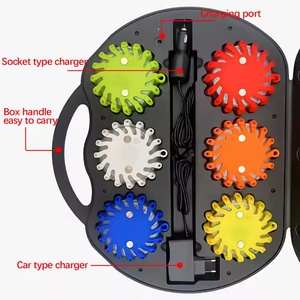 Feu <span class=keywords><strong>de</strong></span> signalisation LED avec crochet, feu <span class=keywords><strong>de</strong></span> barrière <span class=keywords><strong>de</strong></span> circulation, clignotant SOS, signal <span class=keywords><strong>de</strong></span> <span class=keywords><strong>détresse</strong></span> extérieur, anti-collision arrière - Product Image 2
