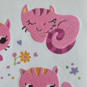 Tùy chỉnh 3D bọt Puffy đổ xô dán trẻ em 'dính Vinyl & tấm PVC với vật nuôi cung cấp bán buôn - Product Image 3