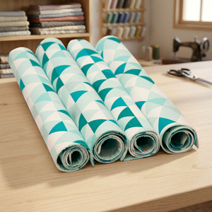 Napperon élégant de luxe en coton musulman festonné, écologique, réutilisable, respirant, lavable, pour décoration de table de mariage, OEM pour l'Europe - Product Image 1