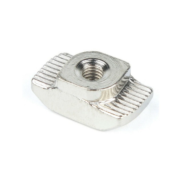 High Quality CLASS 4 Stainless Steel T-Slot Hardware Nuts Fasteners Plain Finish Fully Threaded T Nut Aluminum Profiles Metric