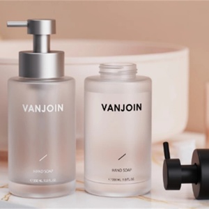 ขวดเจลแอลกอฮอล์แบบเติมได้ลดราคาพิเศษ ขวดโลชั่นแก้วหรูหรา - Product Image 2