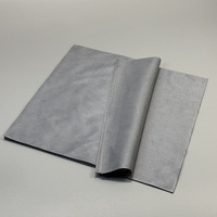 Chiffonnette personnalisée en velours doux, couleur unie, forme rectangulaire, dimensions 6 pouces+, pour écrans et décoration