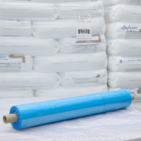 Film de serre en plastique double couche résistant aux UV pour tunnel de jardinage agricole