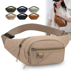 Multifunctional Waist Bag Nylon Large Capacity Waterproof For Men Women Travel Sports Work Outdoor Use - Product Image 1