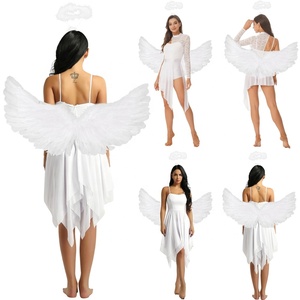 Vestidos de chifón para mujer, estilo estándar, para baile de salón, actuaciones en escenario, fiestas, Navidad, disfraces, carnaval - Product Image 1