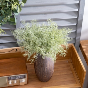 PJ1008 Fougères vertes artificielles, tiges de <span class=keywords><strong>basilic</strong></span> au romarin, fleurs en plastique, décorations de jardin de ferme - Product Image 4