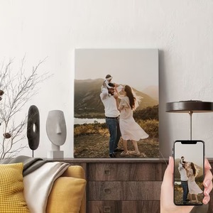 Arte de Pared con Fotos Personalizadas, Impresiones en Lienzo Personalizadas, Decoración Moderna para Sala de Estar, Cuadro Enmarcado - Product Image 2