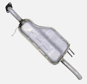 Suministro de fábrica, accesorios de sistema de escape automático de alto flujo, silenciador de coche de acero inoxidable 409, tubo de escape para Hyundai Accent - Product Image 4