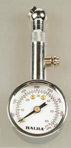 सभी मॉडल लागू 60psi 360 स्विवेल एंगल चक ब्लैक रबर रिंग वाल्व असेंबली इन्फ्लेटर एयर गेज टायर प्रेशर गेज - Product Image 2